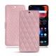 Funda de piel OnePlus 6 - Rose - Couture ( Nappa - Pantone 2365C ) 