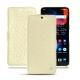 Capa em pele OnePlus 6 - Ivoire ( Sleek P C12 - White ) 