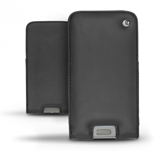 Housse cuir Samsung Galaxy Note 2 - Noir ( Nappa - Black ) 
