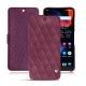 OnePlus 6 leather case - Prune vintage - Couture