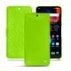 Funda de piel OnePlus 6 - Vert fluo