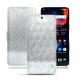 Capa em pele OnePlus 6 - Platinium - Couture