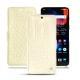 OnePlus 6 leather case - Crocodile milk