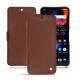 Capa em pele OnePlus 6 - Marron délicat
