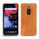 Coque cuir OnePlus 6 - Mandarine vintage ( Pantone 165C ) 