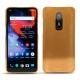 Coque cuir OnePlus 6 - Or Maïa ( Pantone 871C ) 