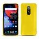 Coque cuir OnePlus 6 - Jaune fluo