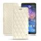 Custodia in pelle Nokia 7 Plus - Blanc - Couture ( Bologna - White ) 