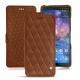Custodia in pelle Nokia 7 Plus - Marron - Couture ( Nappa - Pantone 1615C ) 