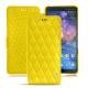 Nokia 7 Plus leather case - Jaune fluo - Couture