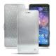 Housse cuir Nokia 7 Plus - Platinium ( Pantone 877C ) 