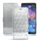 Nokia 7 Plus leather case - Platinium - Couture