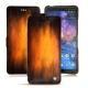 Nokia 7 Plus leather case - Fauve Patine