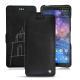 Nokia 7 Plus leather case - Negre poudro