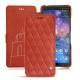 Funda de piel Nokia 7 Plus - Arange clouquié - Couture