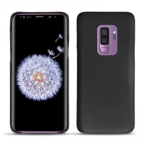 Coque cuir Samsung Galaxy S9+ - Noir ( Nappa - Black ) 