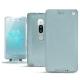 가죽 커버 Sony Xperia XZ2 Premium - Bleu ciel ( Nappa - Pantone 277C ) 