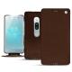 Sony Xperia XZ2 Premium leather case - Châtaigne ( Pantone 476C ) 
