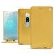 Housse cuir Sony Xperia XZ2 Premium - Mimosa ( Pantone 141C ) 