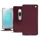 Sony Xperia XZ2 Premium leather case - Lie de vin ( Pantone 5115C ) 