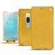 가죽 커버 Sony Xperia XZ2 Premium - Jaune soulèu