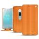 가죽 커버 Sony Xperia XZ2 Premium - Abaca arancio