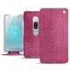 Sony Xperia XZ2 Premium leather case - Serpent ciclamino