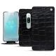 가죽 커버 Sony Xperia XZ2 Premium - Crocodile nero