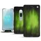 Custodia in pelle Sony Xperia XZ2 Premium - Vert Patine