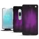 Sony Xperia XZ2 Premium leather case - Violet Patine