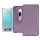 Funda de piel Sony Xperia XZ2 Premium - Lilas PU