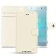 Lederschutzhülle Sony Xperia XZ2 Premium - Blanc (  Nappa - White ) 