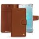 Housse cuir Sony Xperia XZ2 Premium - Marron ( Nappa - Pantone 1615C ) 