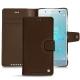 Sony Xperia XZ2 Premium leather case - Châtaigne ( Pantone 476C ) 