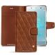 Lederschutzhülle Sony Xperia XZ2 Premium - Marron - Couture ( Nappa - Pantone 1615C ) 