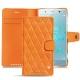 Funda de piel Sony Xperia XZ2 Premium - Orange - Couture ( Nappa - Pantone 1495U ) 