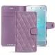 Sony Xperia XZ2 Premium leather case - Lilas - Couture ( Nappa - Pantone 2645U ) 