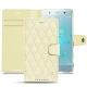 Sony Xperia XZ2 Premium leather case - Ivoire - Couture ( Sleek P C12 - White ) 