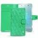 Housse cuir Sony Xperia XZ2 Premium - Menthe vintage - Couture