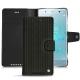 Housse cuir Sony Xperia XZ2 Premium - Abaca nero