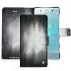 Housse cuir Sony Xperia XZ2 Premium - Gris Patine