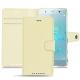 Funda de piel Sony Xperia XZ2 Premium - Beige PU