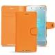 Custodia in pelle Sony Xperia XZ2 Premium - Orange PU