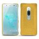 Funda de piel Sony Xperia XZ2 Premium - Mimosa ( Pantone 141C ) 