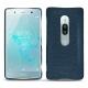 Coque cuir Sony Xperia XZ2 Premium - Indigo ( Pantone 303U ) 