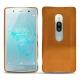 Custodia in pelle Sony Xperia XZ2 Premium - Or Maïa ( Pantone 871C ) 