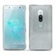 Funda de piel Sony Xperia XZ2 Premium - Platinium ( Pantone 877C ) 