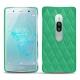 Sony Xperia XZ2 Premium leather cover - Menthe vintage - Couture