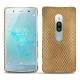 Custodia in pelle Sony Xperia XZ2 Premium - Serpent sabbia