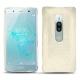 Funda de piel Sony Xperia XZ2 Premium - Crocodile milk